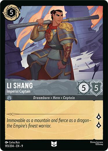 Li Shang Imperial Captain (Fabled)