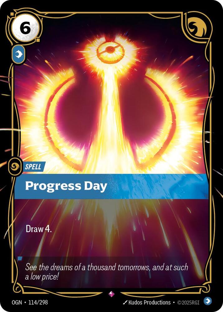 Progress Day 114/298 (Origins) - Foil
