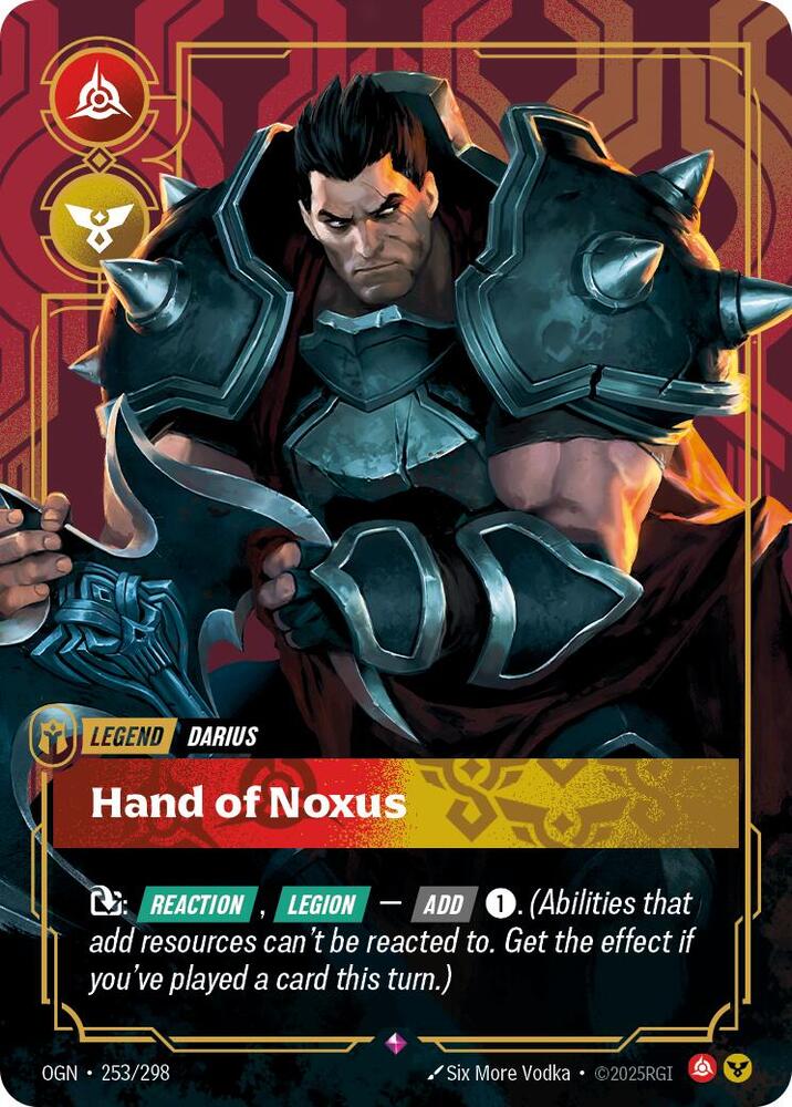 Darius - Hand of Noxus 253/298 (Origins) - Foil