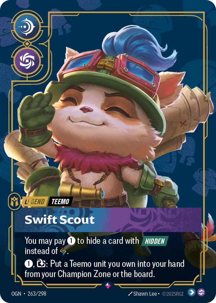 Teemo - Swift Scout 263/298 (Origins) - Foil