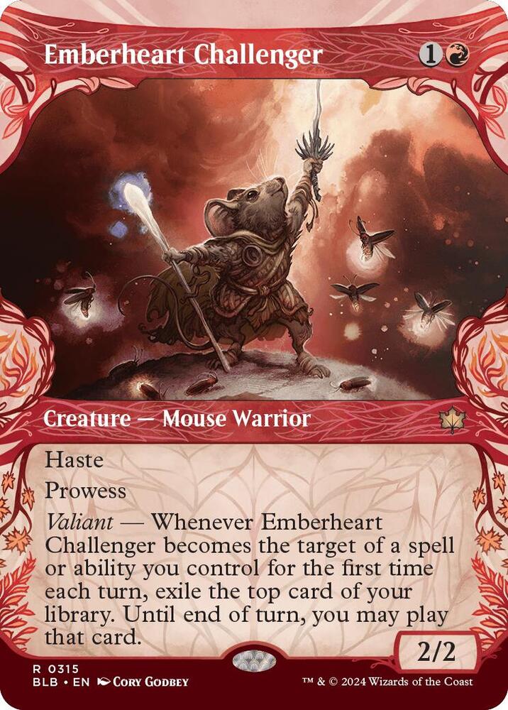 Emberheart Challenger 315 (Bloomburrow) - Showcase