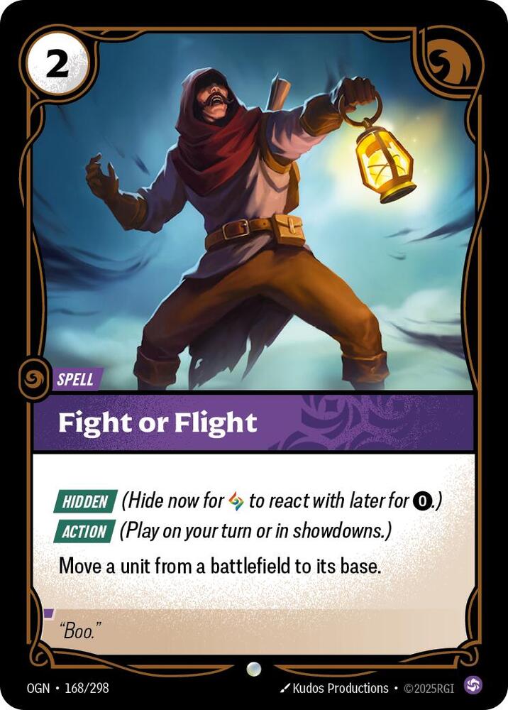 Fight or Flight 168/298 (Origins) - Foil