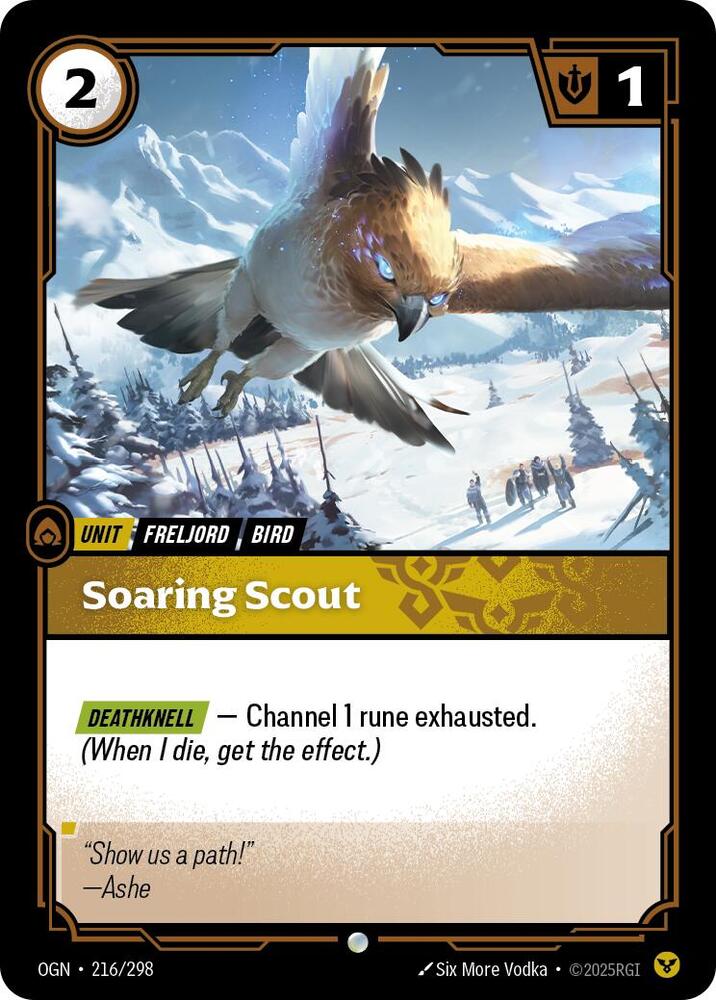 Soaring Scout 216/298 (Origins) - Foil