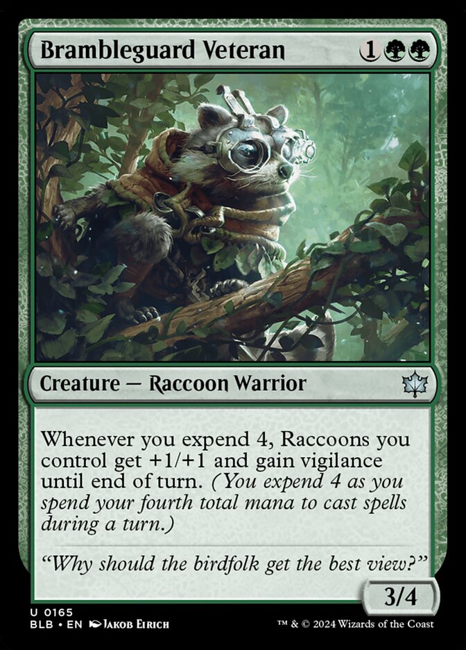 Brambleguard Veteran 165 (Bloomburrow) - Foil