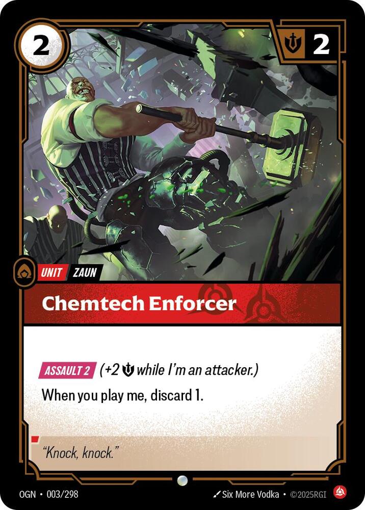 Chemtech Enforcer 3/298 (Origins)