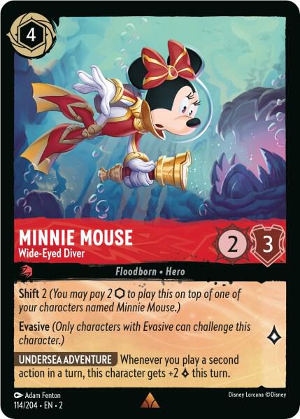 Minnie Mouse Wide Eyed Diver (Rise of the Floodborn)