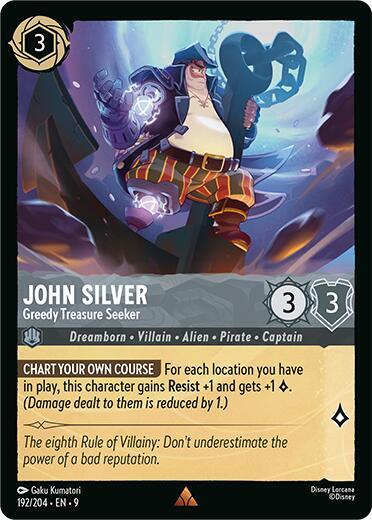 John Silver Greedy Treasure Seeker (Fabled)
