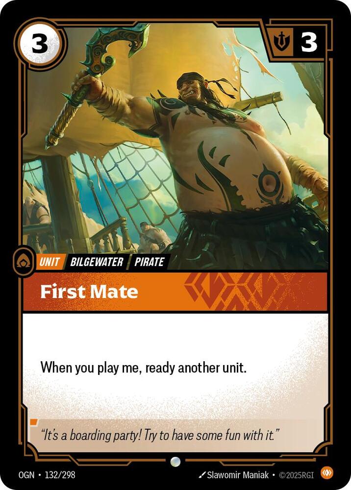 First Mate 132/298 (Origins)