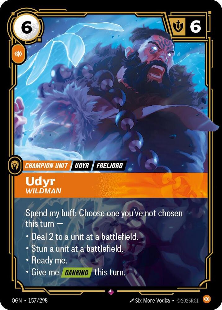 Udyr - Wildman 157/298 (Origins) - Foil