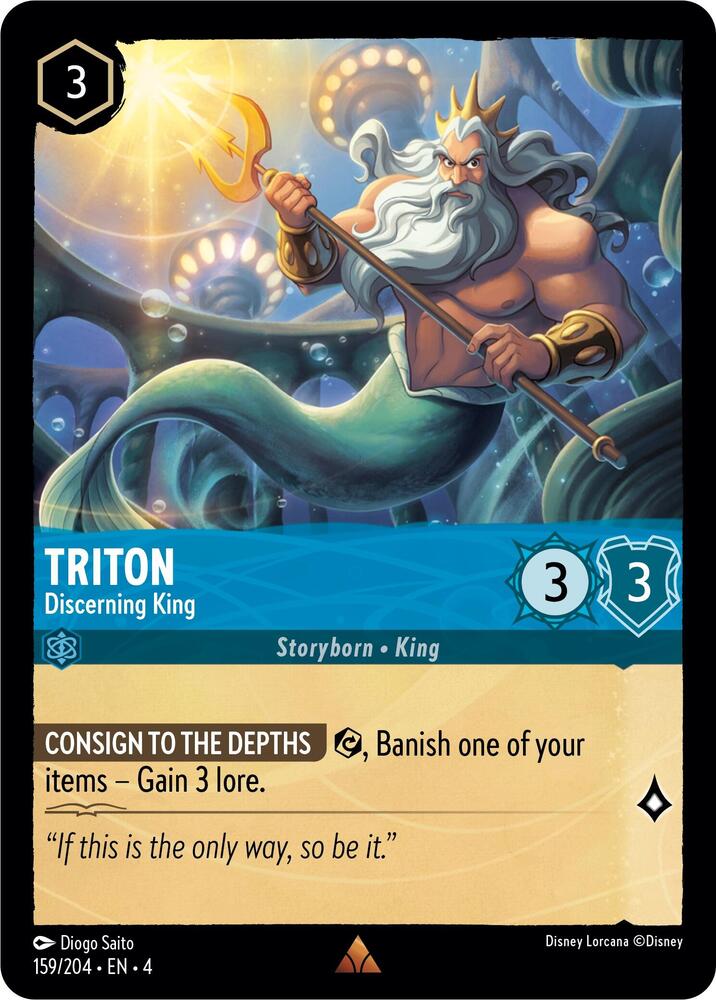 Triton Discerning King (Ursula's Return)