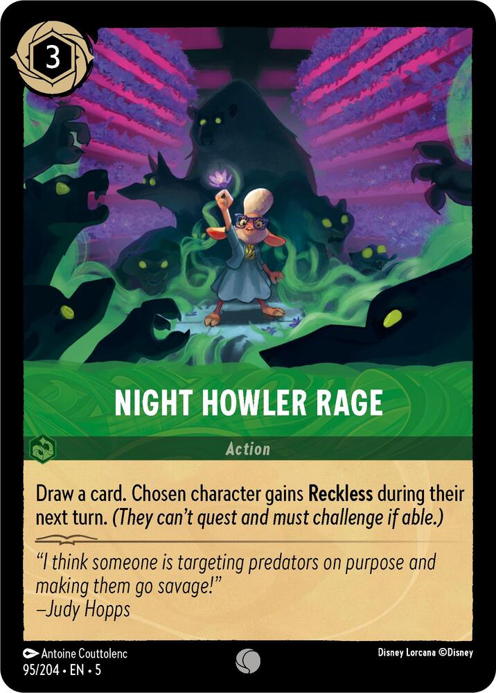 Night Howler Rage (Shimmering Skies)