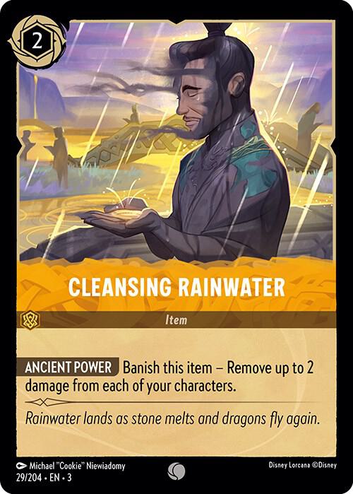 Cleansing Rainwater (Into the Inklands) - Cold Foil
