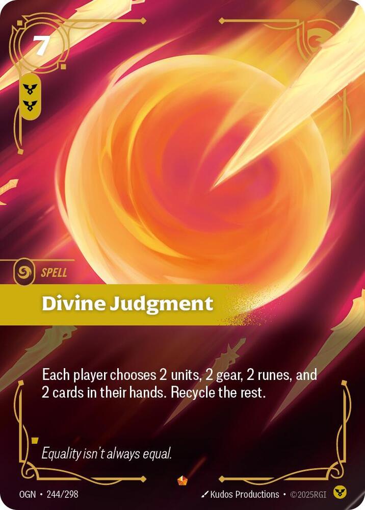 Divine Judgment 244/298 (Origins) - Foil