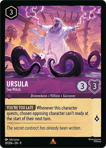 Ursula Sea Witch (Fabled) - Cold Foil