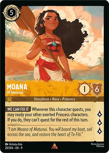 Moana Of Motunui (Fabled) - Cold Foil