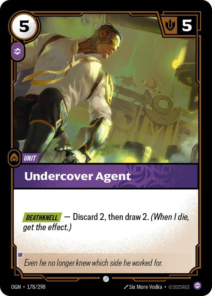 Undercover Agent 178/298 (Origins) - Foil