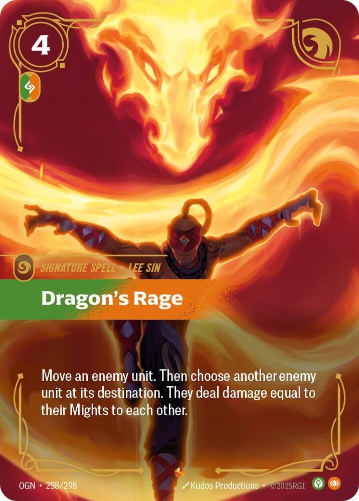Dragons Rage 258/298 (Origins) - Foil