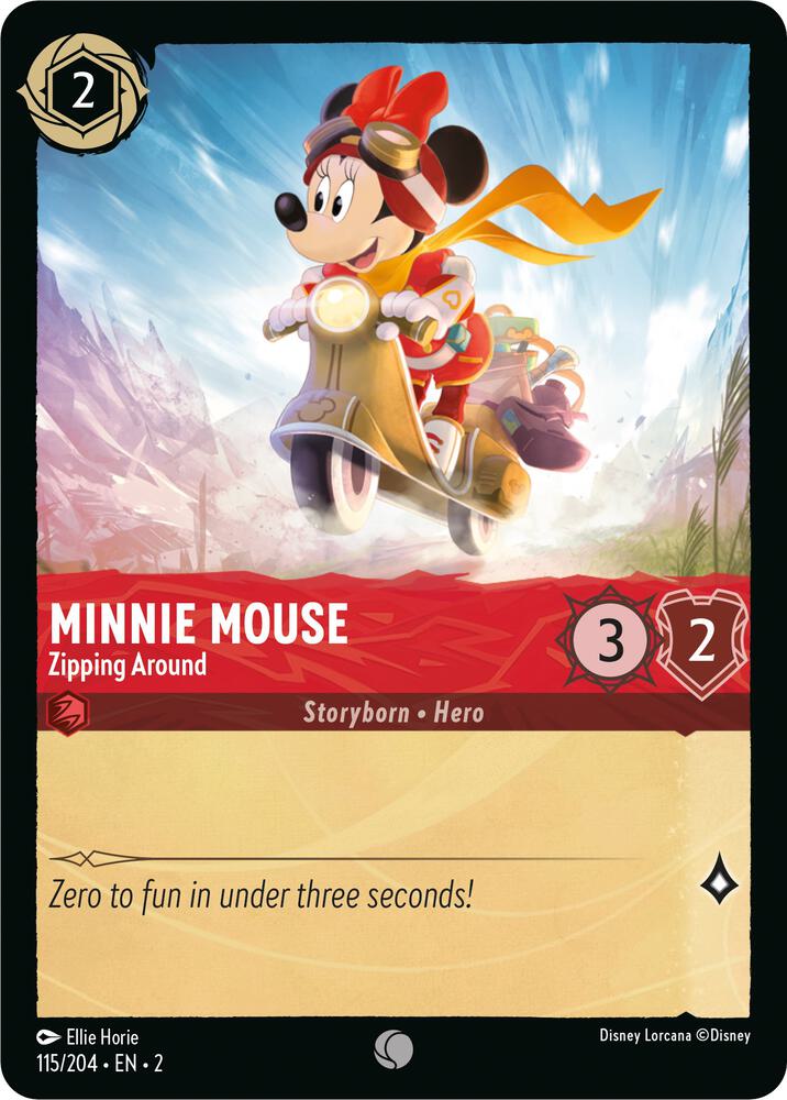 Minnie Mouse Zipping Around (Rise of the Floodborn)