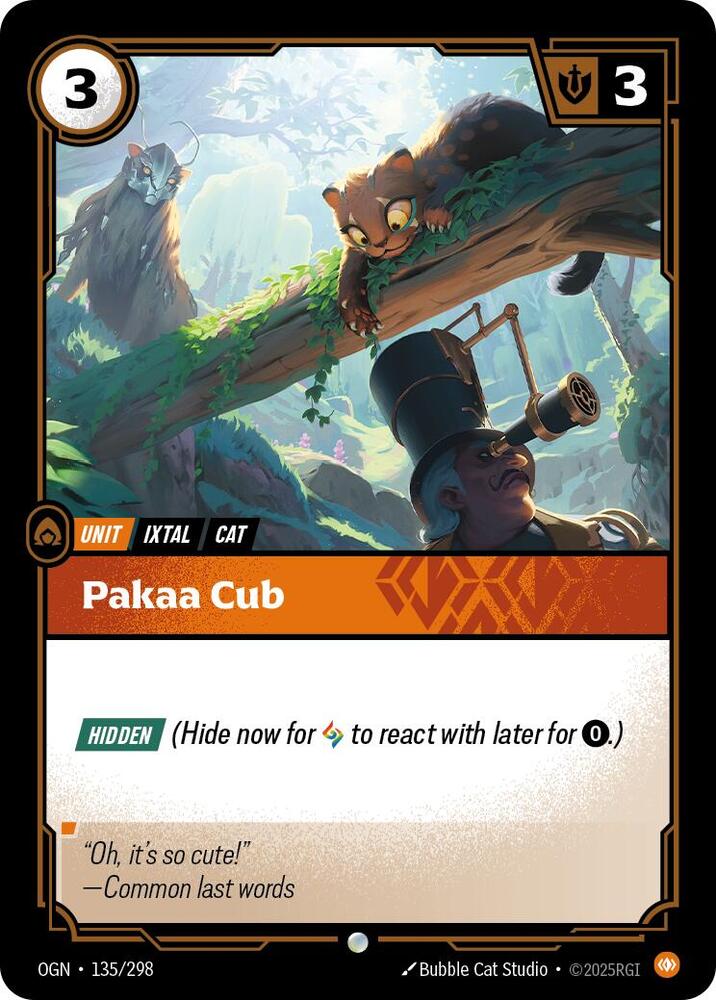Pakaa Cub 135/298 (Origins) - Foil