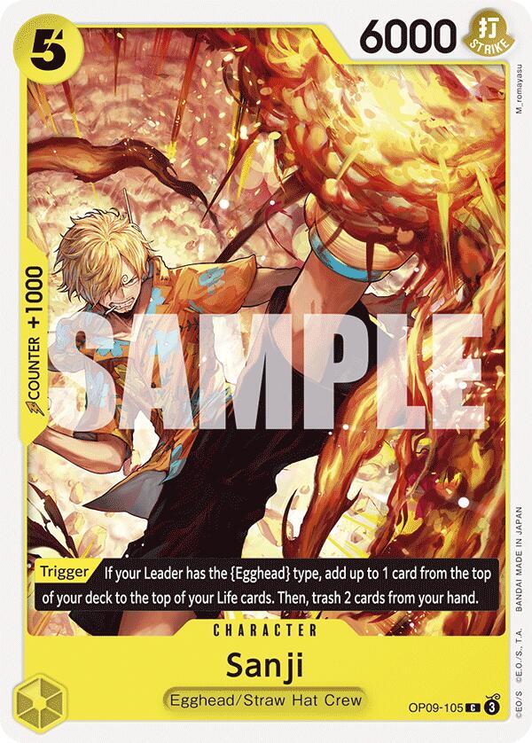 Sanji OP09-105 (Emperors in the New World)