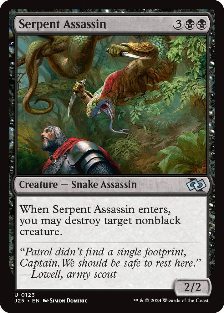 Serpent Assassin 123 (Foundations Jumpstart)
