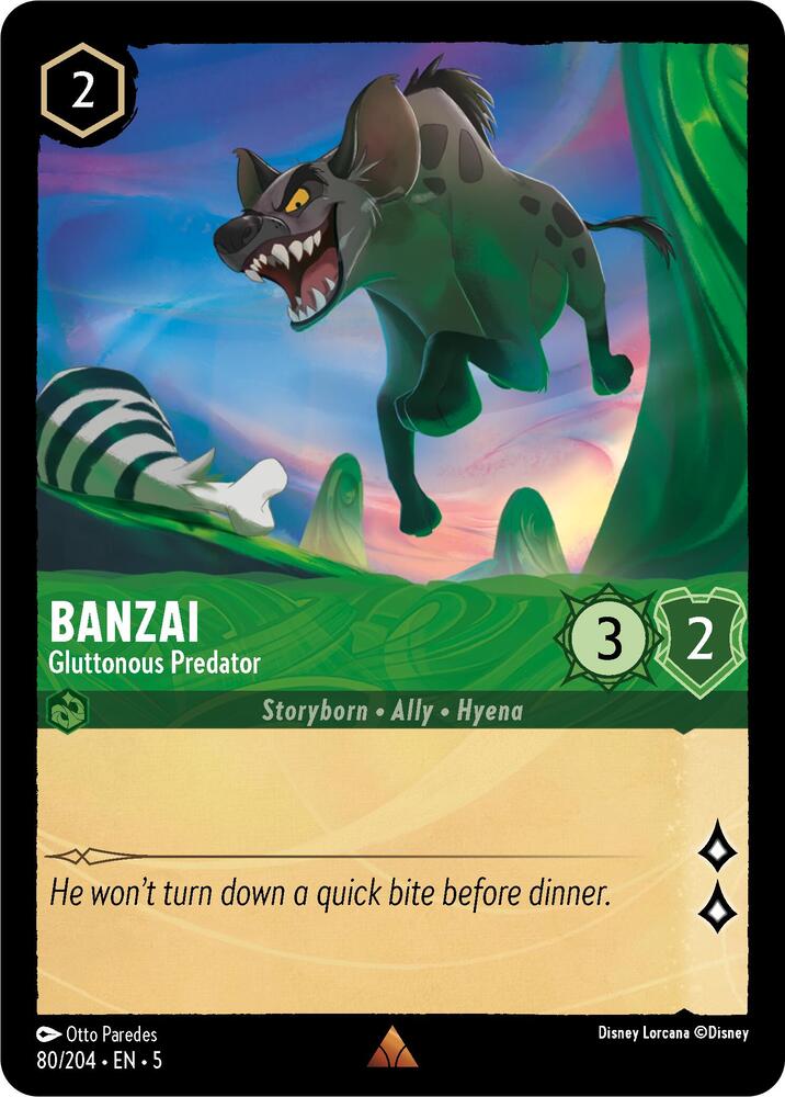 Banzai Gluttonous Predator (Shimmering Skies)
