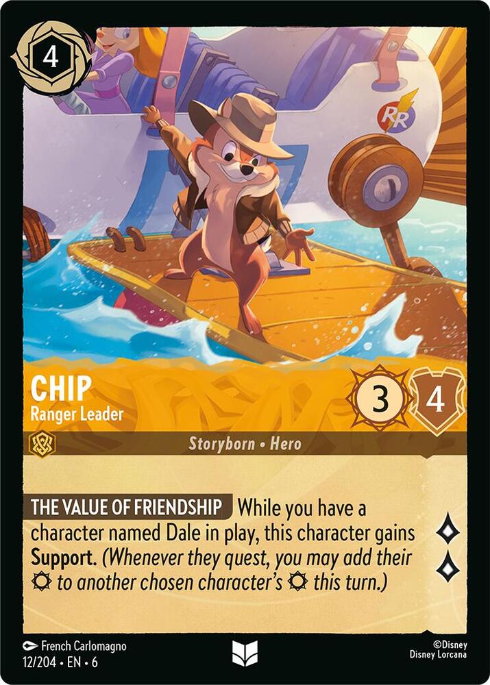 Chip Ranger Leader (Azurite Sea) - Cold Foil