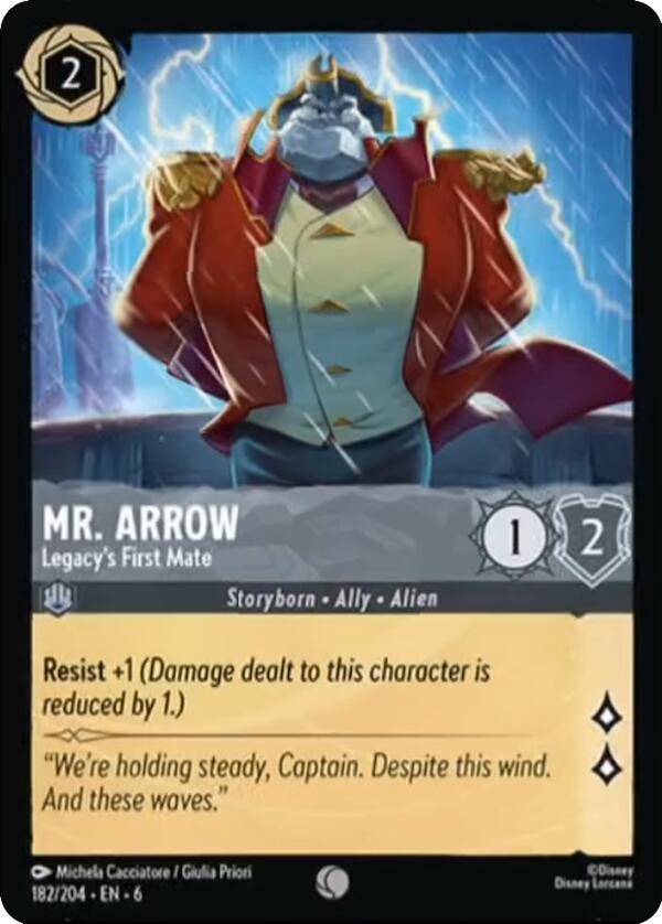 Mr Arrow Legacys First Mate (Azurite Sea) - Cold Foil