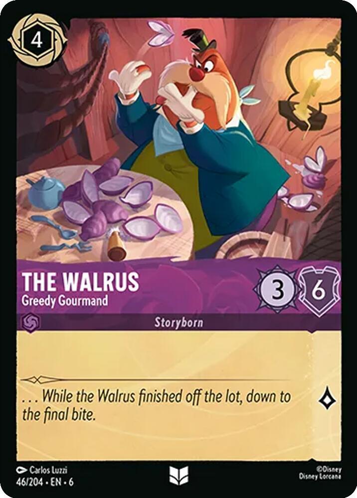 The Walrus Greedy Gourmand (Azurite Sea)