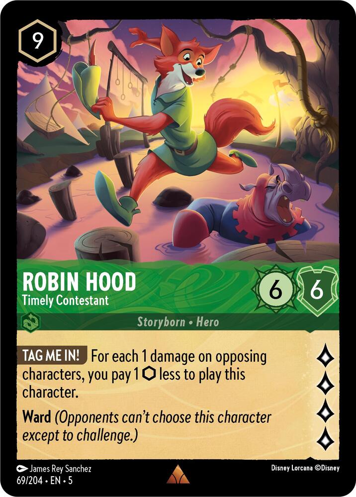 Robin Hood Timely Contestant (Shimmering Skies)