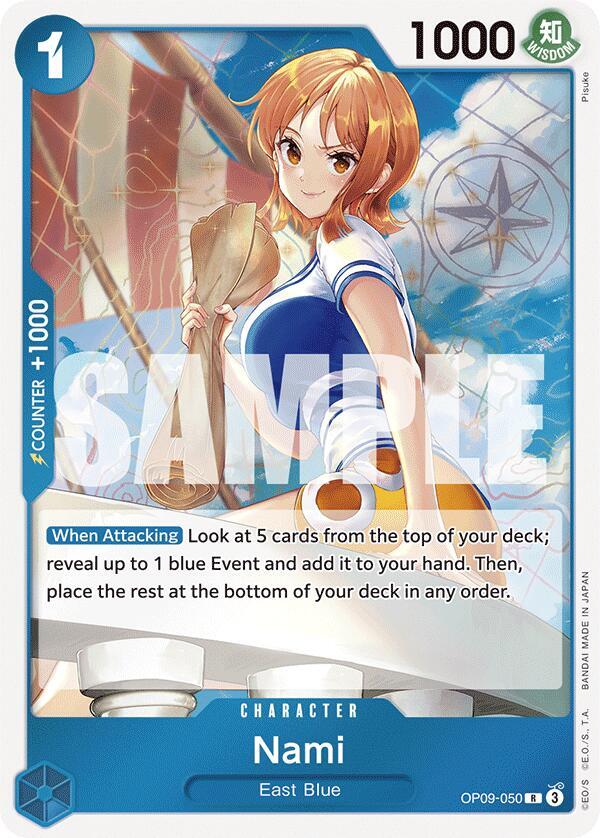 Nami OP09-050 (Emperors in the New World) - Foil
