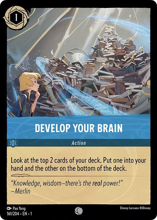 Develop Your Brain (The First Chapter) - Cold Foil