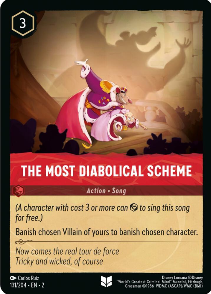 The Most Diabolical Scheme (Rise of the Floodborn) - Cold Foil