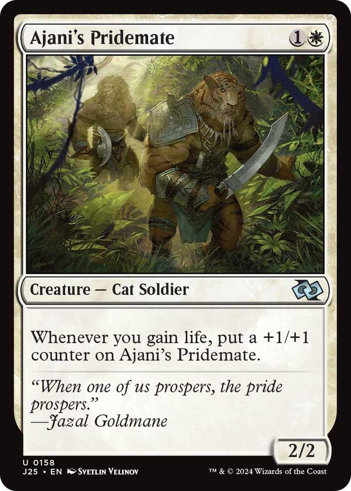 Ajani's Pridemate 158/779 (Foundations Jumpstart)