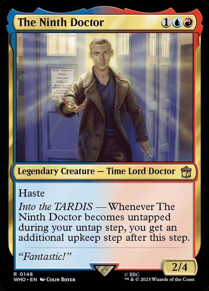 The Ninth Doctor 148/331 (Universes Beyond: Doctor Who) - Foil