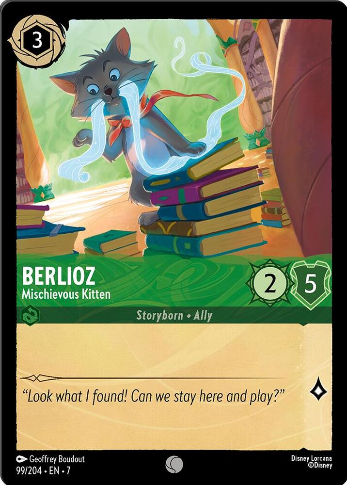 Berlioz Mischievous Kitten (Archazia's Island)