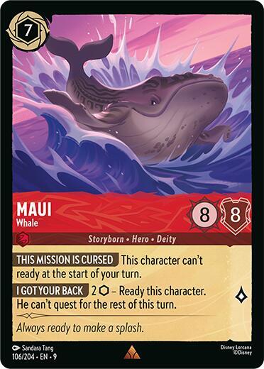 Maui Whale (Fabled) - Cold Foil