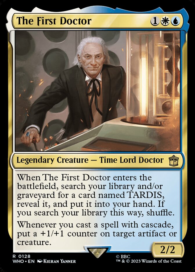 The First Doctor 128/331 (Universes Beyond: Doctor Who) - Foil