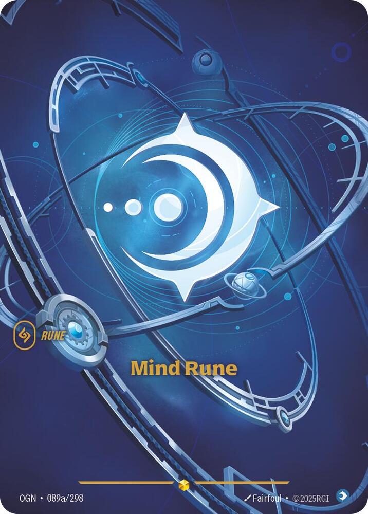 Mind Rune 089a/298 (Origins) - Foil