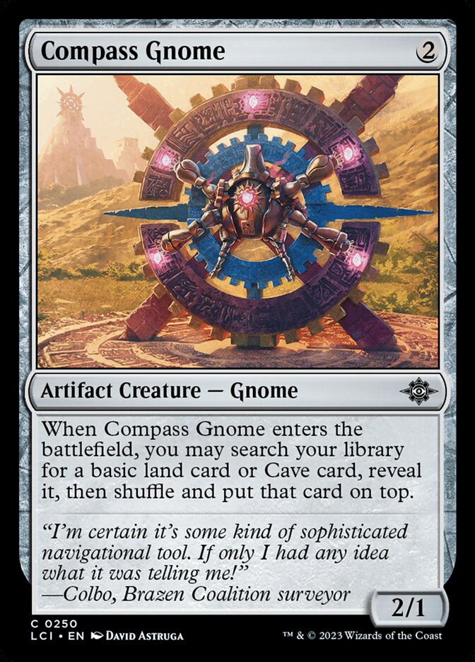 Compass Gnome 250/291 (The Lost Caverns of Ixalan) - Foil