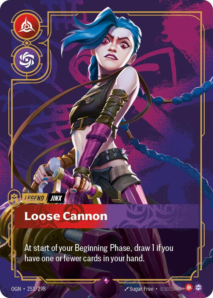 Jinx - Loose Cannon 251/298 (Origins) - Foil