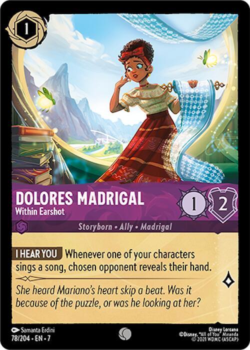 Dolores Madrigal Within Earshot (Archazia's Island)