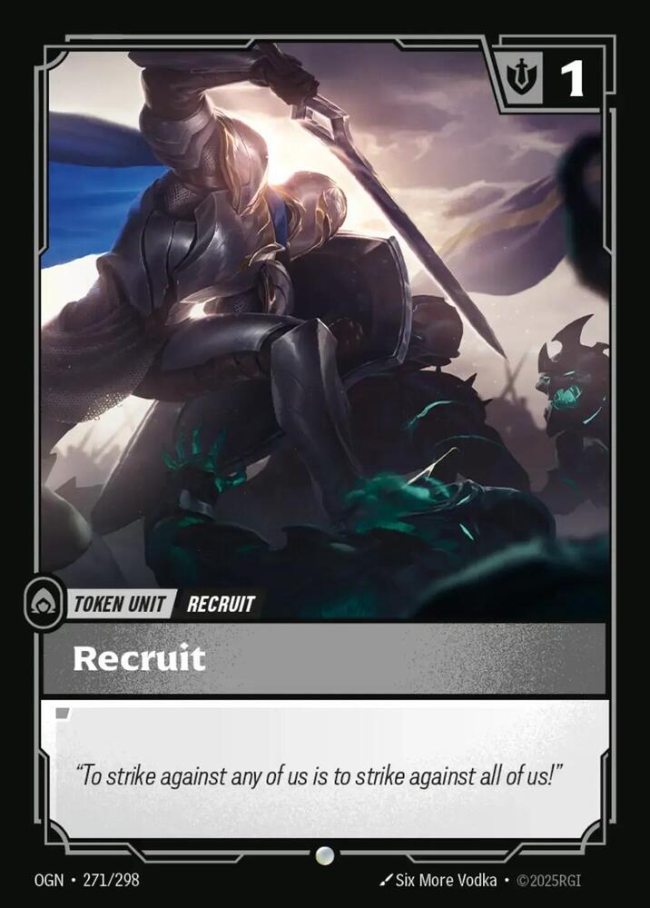Recruit 271/298 (Origins)