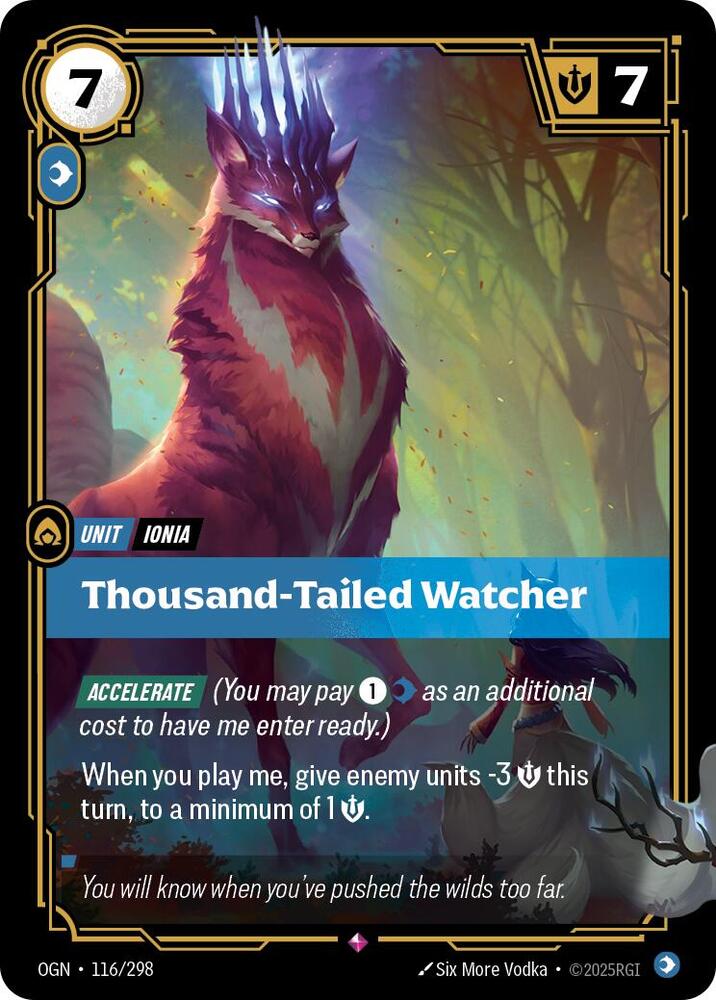 Thousand-Tailed Watcher 116/298 (Origins) - Foil