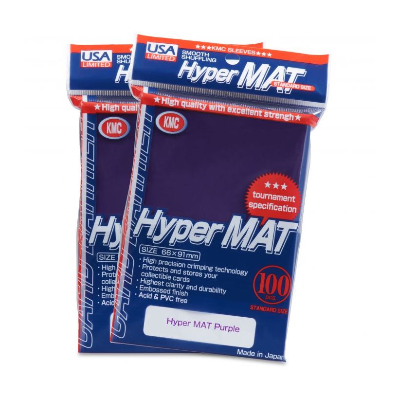 KMC: Sleeves - Hyper MAT: Purple