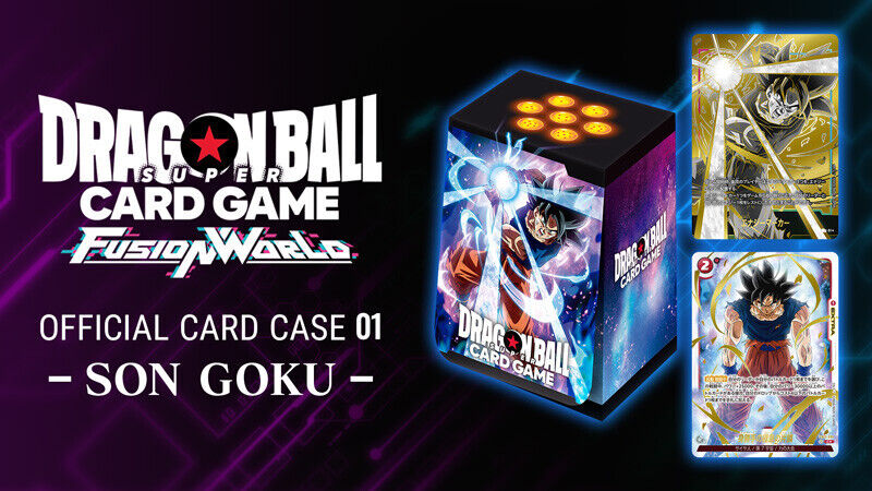 Dragon Ball Super Card Game Fusion World Official Card Case 01 Son Goku (English)