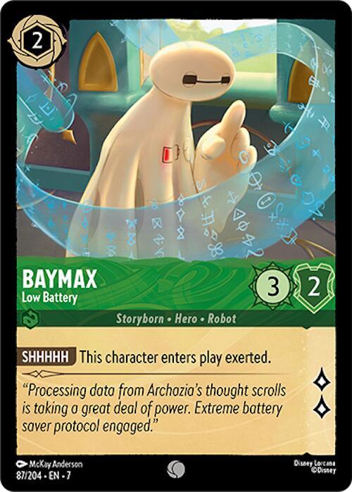 Baymax Low Battery (Archazia's Island) 
