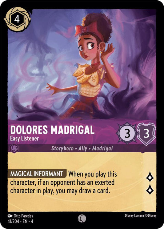 Dolores Madrigal Easy Listener (Ursula's Return)  - Cold Foil