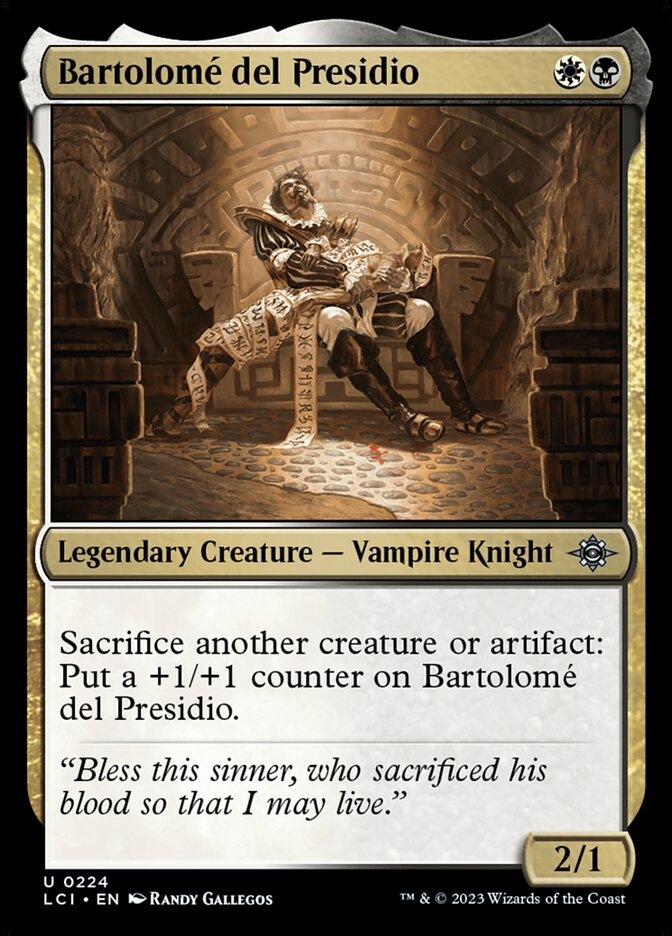 Bartolome del Presidio 224 (The Lost Caverns of Ixalan)  - Foil