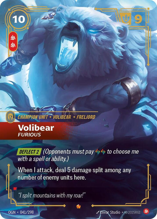Volibear - Furious 041/298 (Origins)  - Foil